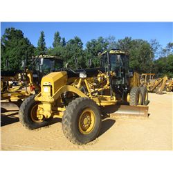 2011 CAT 12M VHP MOTOR GRADER, VIN/SN:B9R00175 - 14' MOLDBOARD, SCARIFIER, CAB, A/C, 14.00R24 TIRES,