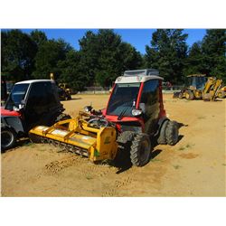 AEBI TT75 SLOPE MOWER, VIN/SN:17036 - FRONT MTD, 7' FLAIL MOWER, PTO, QUICK HITCH, METER READING 976