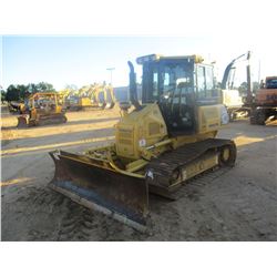 2012 KOMATSU D31PX-22 CRAWLER TRACTOR, VIN/SN:60785 - 6 WAY BLADE, CAB, A/C, METER READING 4,412 HOU