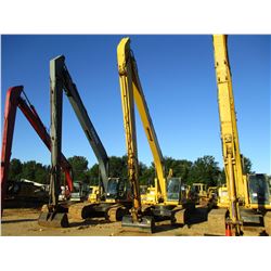 2013 KOMATSU PC290LC-10 LONG REACH EXCAVATOR, VIN/SN:A25395 - 62' REACH, JEWELL STICK, 60" CLEAN OUT