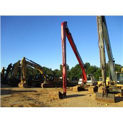 LINK BELT 240X2 LONG REACH EXCAVATOR, VIN/SN:E1CJ93991 - 60' REACH, 48" BUCKET, CAB, A/C, METER READ