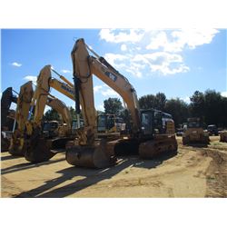2011 CAT 349EL HYDRAULIC EXCAVATOR, VIN/SN:TFG00341 - 12' STICK, 72" BUCKET, REAR CAMERA, CAB, A/C, 