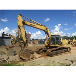 KOMATSU PC250LC-6LE HYDRAULIC EXCAVATOR, VIN/SN:A83124 - 10' STICK, 48" BUCKET, THUMB, CAB, A/C, MET