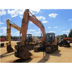 CASE CX160 HYDRAULIC EXCAVATOR, VIN/SN:DAC0716647 - 10' STICK, 42" BUCKET, THUMB, CAB, A/C, METER RE