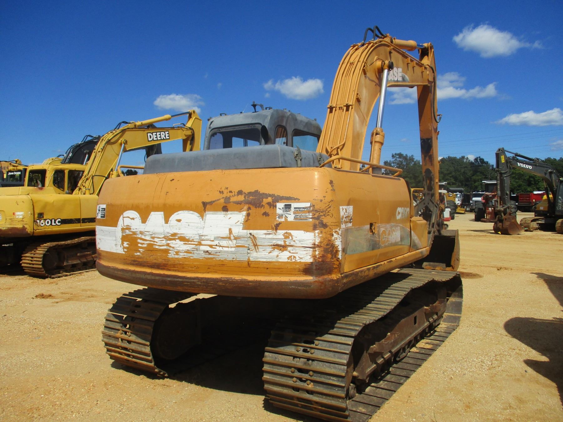 CASE CX160 HYDRAULIC EXCAVATOR, VIN/SNDAC0716647 10' STICK, 42