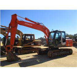 2011 HITACHI ZX120-3 HYDRAULIC EXCAVATOR, VIN/SN:86633 - 9' STICK, 36" BUCKET, REAR CAMERA, CAB, A/C