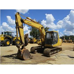KOMATSU PC100LC-6 HYDRAULIC EXCAVATOR, VIN/SN:J20054 - 8' 6" STICK, 42" BUCKET, THUMB, CAB, A/C, MET