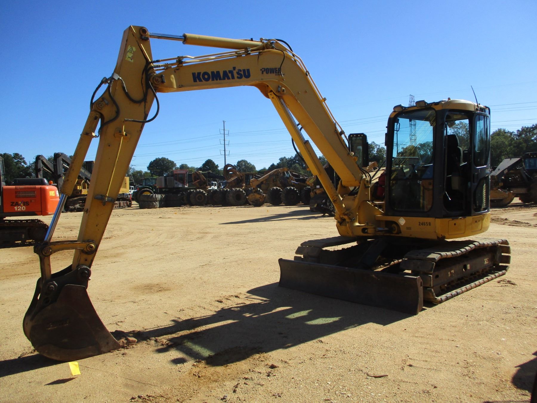 2008 KOMATSU PC88MR 8 HYDRAULIC EXCAVATOR VIN SN 5158 7 STICK 18 2008-komatsu-pc88mr-8-hydraulic-excavator-vin-sn-5158-7-stick-18