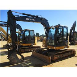 2016 JOHN DEERE 75G HYDRAULIC EXCAVATOR, VIN/SN:015688 - 7' STICK, 30" BUCKET, HYD THUMB, AUX HYD, B
