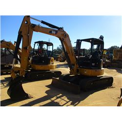 2016 CAT 305.5E2 CR EXCAVATOR, VIN/SN:CR501415 - 6' STICK, 16" BUCKET, AUX HYD, BLADE, RUBBER TRACKS