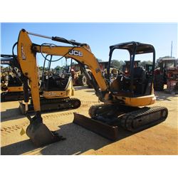 2012 JCB 8035CTS MINI EXCAVATOR, VIN/SN:C02022173 - 5' STICK, BUCKET, HYD THUMB, SWING AWAY BOOM, BL