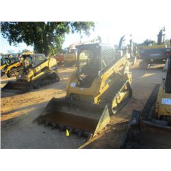 2016 CAT 259D SKID STEER LOADER, VIN/SN:FTL07230 - CRAWLER, BUCKET, CANOPY, METER READING 963 HOURS