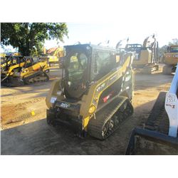 2017 ASV VT70 SKID STEER LOADER, VIN/SN:JHDS00942 - CRAWLER, HIGH FLOW, CAB, A/C, METER READING 280 