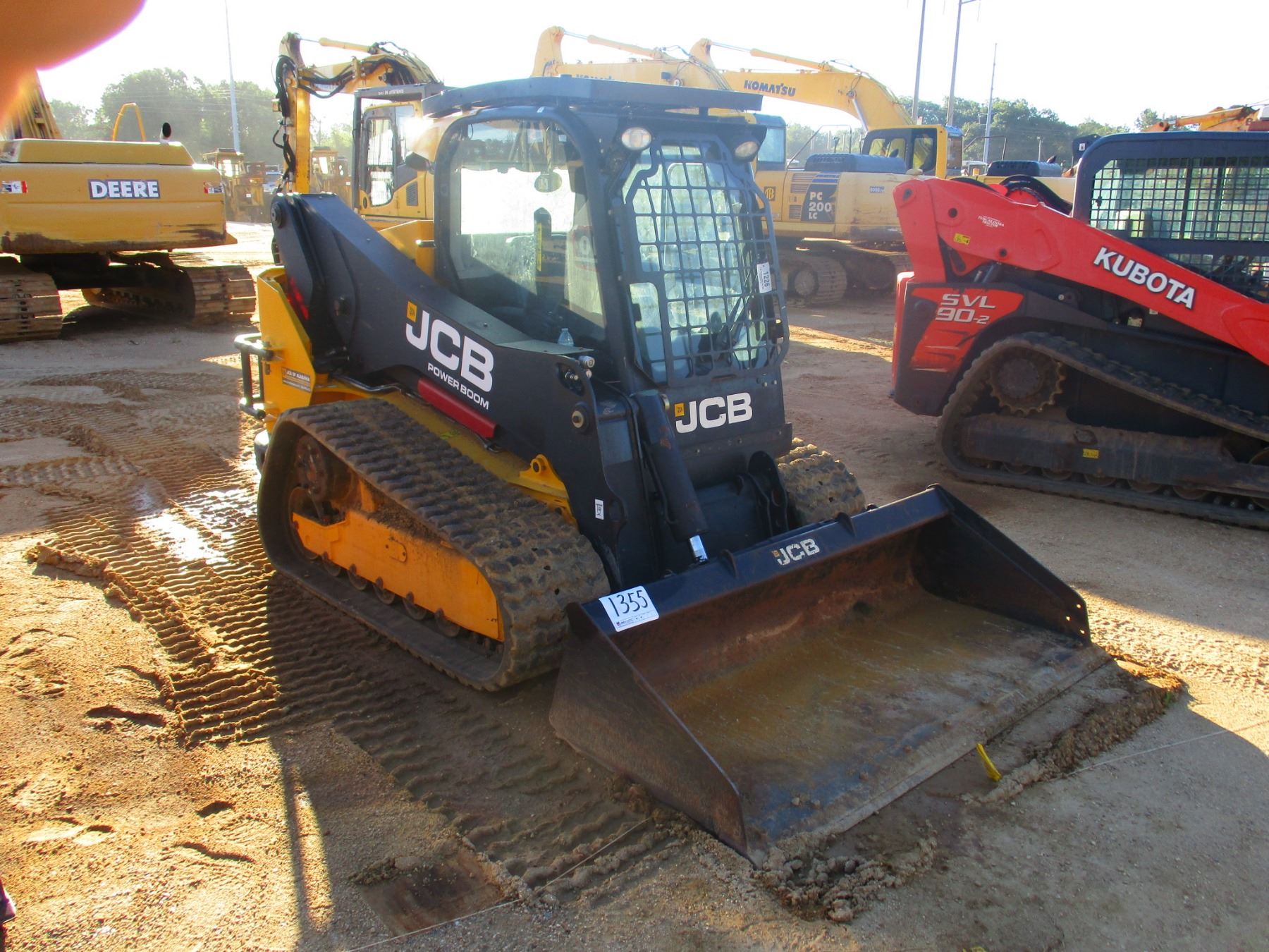 JCB 320T ECO SKID STEER LOADER, VIN/SN:1745768 - CRAWLER, BUCKET, CAB ...