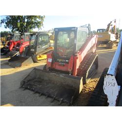 2014 KUBOTA SVL90-2 SKID STEER LOADER, VIN/SN:13619 - CRAWLER, BUCKET, HI FLOW, CAB, A/C, METER READ