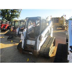 2012 BOBCAT T650 SKID STEER LOADER, VIN/SN:A3P014883 - CRAWLER, HIGH FLOW, CANOPY, METER READING 1,4