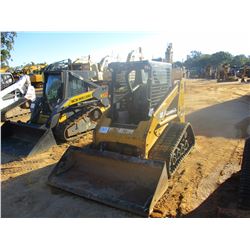 2012 CAT 247B3 SKID STEER LOADER, VIN/SN:TSL01227 - CRAWLER, BUCKET, CANOPY, METER READING 2,821 HOU