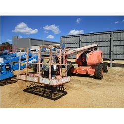 JLG 600A MANLIFT, VIN/SN:0300050267 - 1,000# CAP, 39.6' REACH, METER READING 460 HOURS