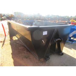 12 YARD ROLL OFF CONTAINERS, 36" LIFT BAR AND CABLE HOOK, (B7)