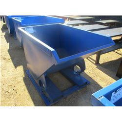 1.5 CUBIC YARD SELF DUMPING HOPPER, (B7)