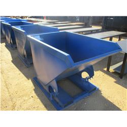 1.5 CUBIC YARD SELF DUMPING HOPPER, (B7)