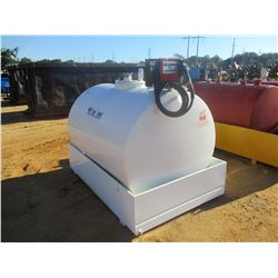 2018 UNUSED AM TANK, VIN/SN:66074 - 838 GALLON, PUMP, HOSE, NOZZEL AND OVERFLOW CAN, (B7)