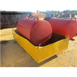 FUEL STORAGE TANK W/SPILL PAN, (B7)