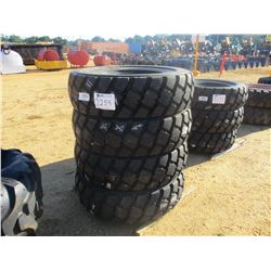 (4) 14.00-20 TIRES (B8)