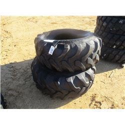 (2) 19.5L-24 TIRES (B8)