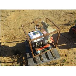 MULTIQUIP 2" TRASH PUMP, GAS ENGINE, (B9)