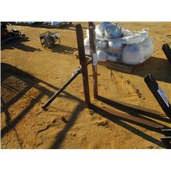 FORK ASSEMBLY, FITS BACKHOE, (B9)