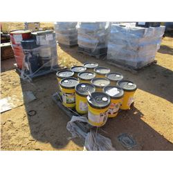 (12) 5 GALLON BUCKET 303 TRACTOR HYD OIL, (B9)