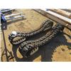 Image 1 : (2) 12" SKID STEER RUBBER TRACKS (B9)