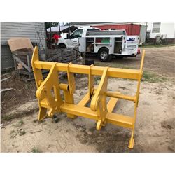 JRB - Q/C FORKS TO FIT KOMATSU WA120 WHEEL LOADER (SELLING ABSENTEE, LOCATED AT 3900 SAVANNAG HIGHWA