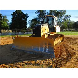 2013 JOHN DEERE 750K LGP CRAWLER TRACTOR, VIN/SN:242567 - 6 WAY BLADE, CAB, A/C, METER READING 4,363