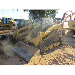 2010 CAT 299C SKID STEER LOADER, VIN/SN:JSP00868 - CRAWLER, BUCKET, TWO SPEED, HIGH FLOW, CAB, A/C, 