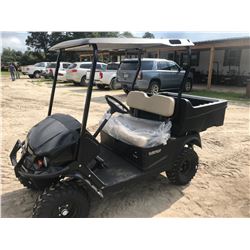 2018 CUSHMAN HAULER 800X VIN/SN:EZGLRABACJ3350918 - UNUSED, GAS, MANUAL DUMP BOX (SELLING ABSENTEE, 