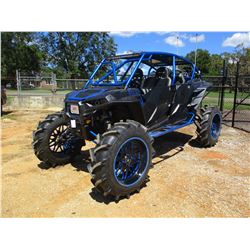 2015 POLARIS RZR XP1000 UTV, VIN/SN:3NSVFE992FF367218 - CREW CAB, WINCH, CUSTOM STEREO, CUSTOM EXHAU
