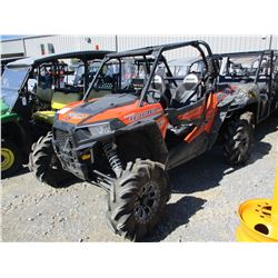 2015 POLARIS DOHC 1000 HD RAZOR, VIN/SN:3NSVDE991FF430637 - 4X4, GAS ENGINE, ROLL BAR, METER READING