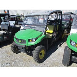 2016 JOHN DEERE GATOR XUV 560 S4 ATV, VIN/SN:1M0560FBYGM010002 - 4X4, GAS ENGINE, DUMP BED, WINDSHIE