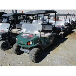 2015 EZ-GO TERRAIN 250 GOLF CART, VIN/SN:3099099 - GAS ENGINE, WINDSHIELD, DUMP BODY, CANOPY