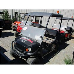 2015 EZ-GO TERRAIN 250 GOLF CART, VIN/SN:3106502 - GAS ENGINE, WINDSHIELD, DUMP BODY, CANOPY