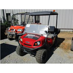 2015 EZ-GO TERRAIN 250 GOLF CART, VIN/SN:3099089 - GAS ENGINE, WINDSHIELD, DUMP BODY, CANOPY