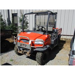 KUBOTA RTV 900 SIDE BY SIDE, VIN/SN:66536 - 4X4, DIESEL ENGINE, ROLL BAR, WINCH, METER READING 1,152