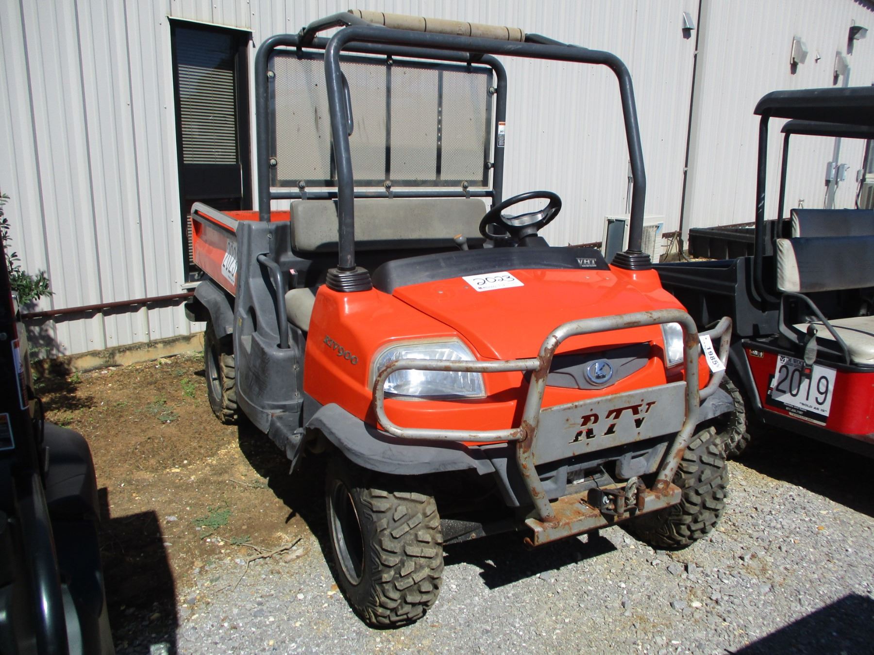 KUBOTA RTV 900 SIDE BY SIDE, VIN/SN66536 4X4, DIESEL ENGINE, ROLL
