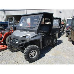 2009 POLARIS RANGER HD VIN/SN:4XAHY68A994895979 - 4X4, CANOPY, DUMP BED, METER READING 1,520 HOURS