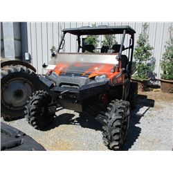 2012 POLARIS RANGER XP800 UTV, VIN/SN:4XATH76A0CE636383 - CANOPY, DUMP BED, METER READING 354 HOURS