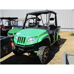 2010 ARTIC CAT PROWLER XT550 UTV, VIN/SN:4UF10MPV1AT303665 - 4X4, CANOPY, DUMP BED, ODOMETER READING