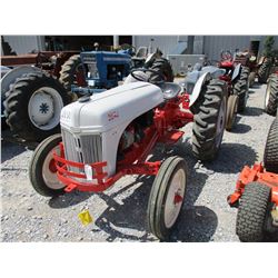 FORD FARM TRACTOR, - 11.2-28 TIRES, METER READING 46 HOURS