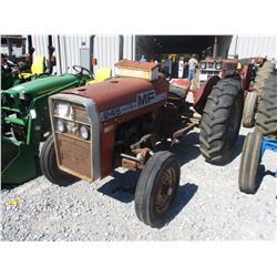 MASSEY FERGUSON 245 FARM TRACTOR, VIN/SN:9A251280 - 13.6-28 TIRES, METER READING 1334 HOURS